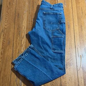 Ariat Men's Relaxed Bootcut Carpenter Fit Blue Jeans